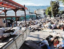 Haiti quake victims