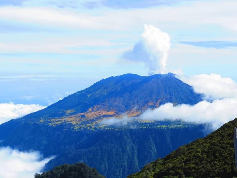 The Turrialba Volcano of Costa Rica