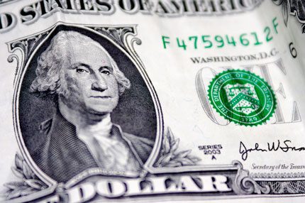 Dollar Drops to Lowest Value in 2010
