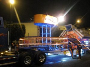 Hot Wheels float in the Festival of Lights, Costa Rica