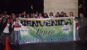 Fans received Laura Pausini, 14 years after her last performance in Costa Rica,