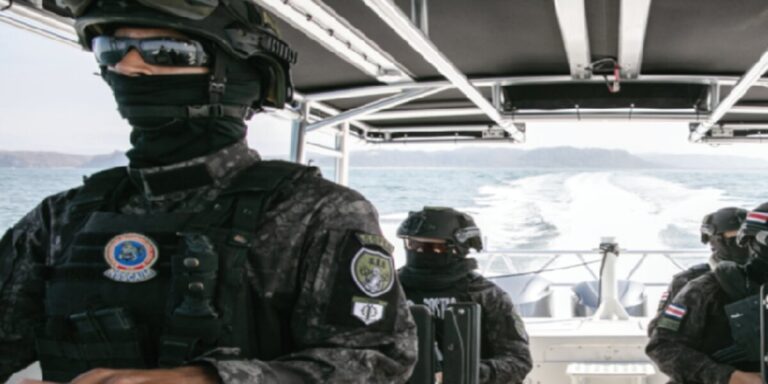U.S. and Costa Rica Coast Guard Intercept Boat Transporting Narcotics