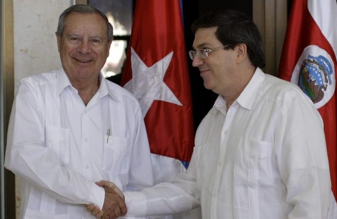 Costa Rica and Cuba Foreign Ministers Meet in Havana to Review Relations
