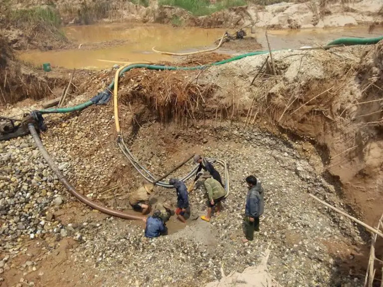 Illegal Gold Mining affecting Corcovado National Park