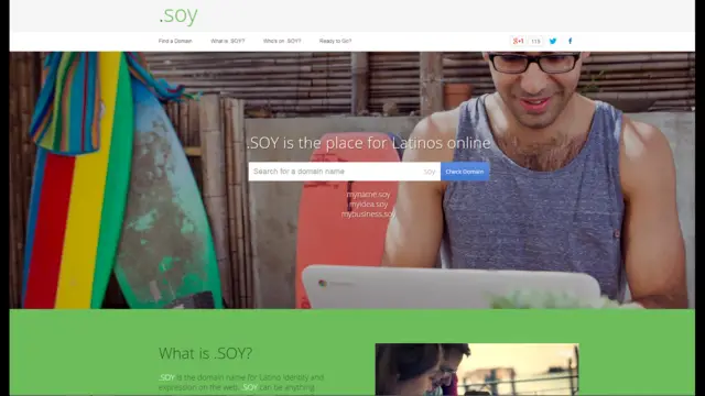 Google Launches New .Soy Domains Dedicated to the Hispanic Market