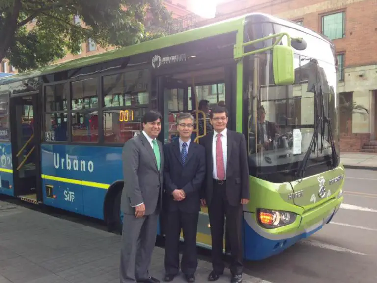 Colombia produces Environmentally Friendly Electric Bus