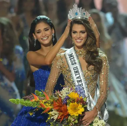 Miss Universe 2016, Iris Mittenaere, was crowned in the Philippines last year.
