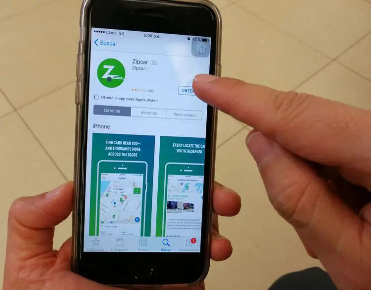 Zipcar Application Allows You to Rent Vehicles Under The Auto-Shared Model.