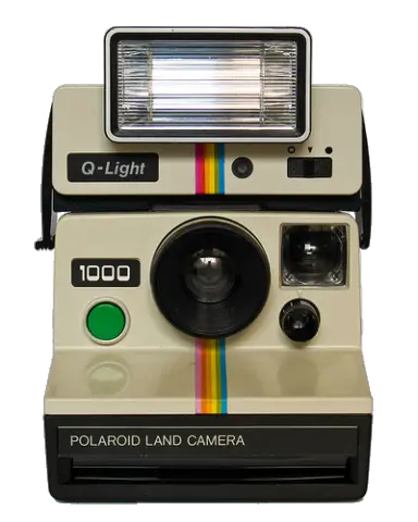 Polaroid cameras were the first cameras with an instant-photo system.