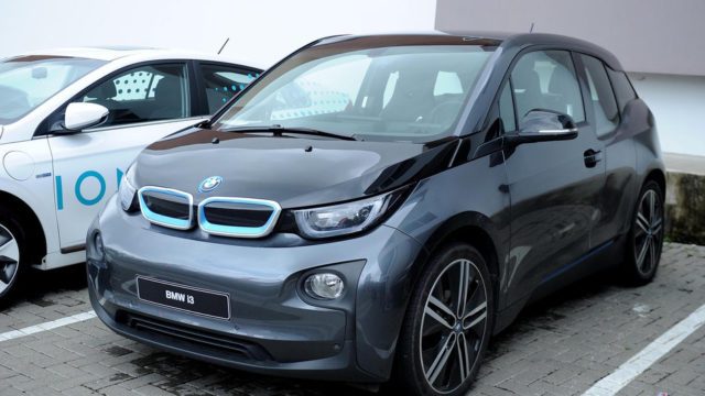 Electric car model BMW i3