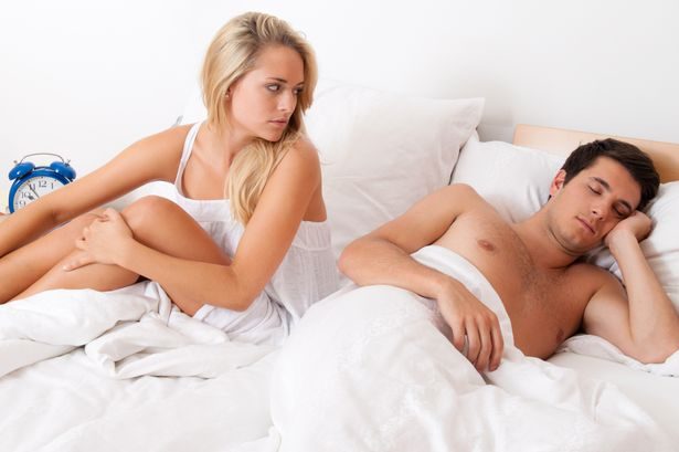 Women like to feel satisfied in bed.
