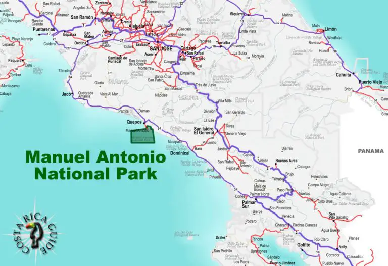Manuel Antonio National Park Location 768x527 
