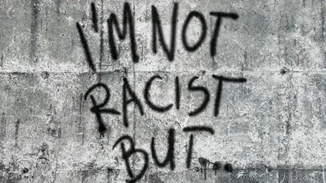 It is a shocking call for attention against racism.