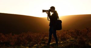 Photographing Fall's sunshine