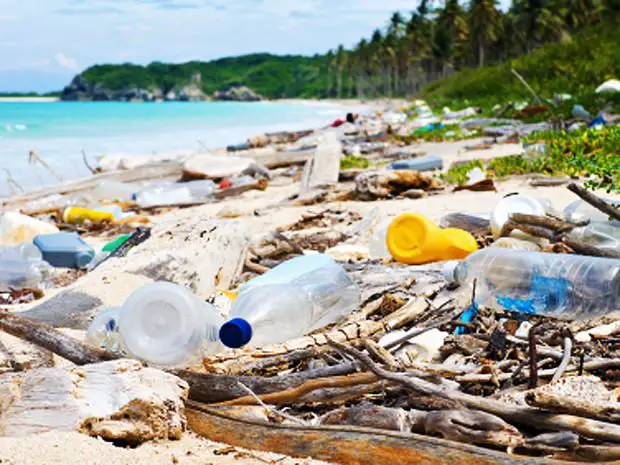 Disposable plastic waste