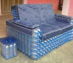Recycled sofa
