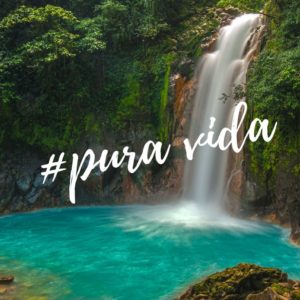 The expression "Pura Vida" reflects the relaxed Costa Rican style.eflects