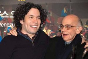 Young director Gustavo Dudamel is one of the most famous and outstanding graduates of "El Sistema".