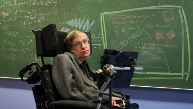 Stephen Hawking was a remarkable professor at Cambridge University.