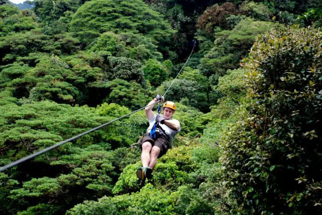 Canopy tour.