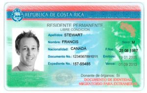 The cédula for permanent residency is the document foreigners need to tramit in Costa Rica.