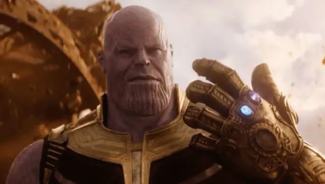 Thanos is the film's arch-villain.