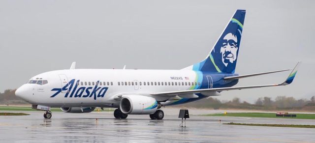 Alaska Airlines plane