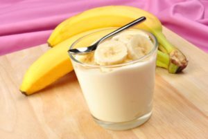 Banana and milk