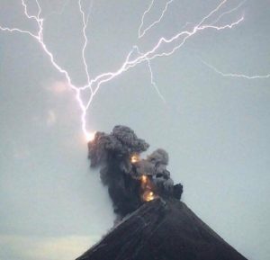 Fuego Volcano eruption