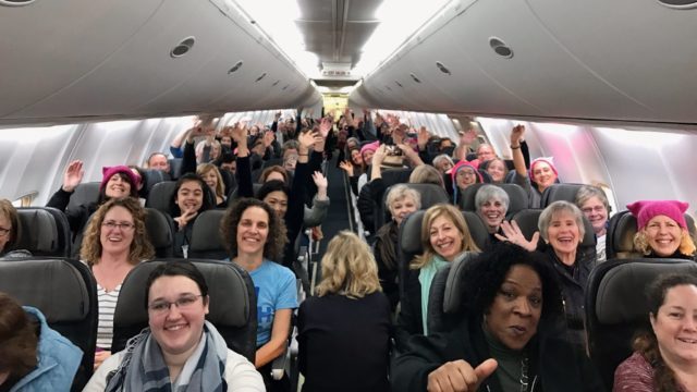 Spirit Airlines happy passengers