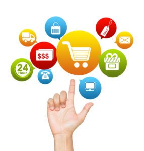 Multiple options for shopping online