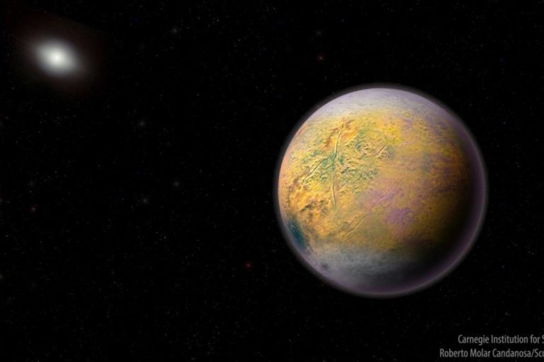 A New Dwarf Planet Was Found in the Border of the Solar System
