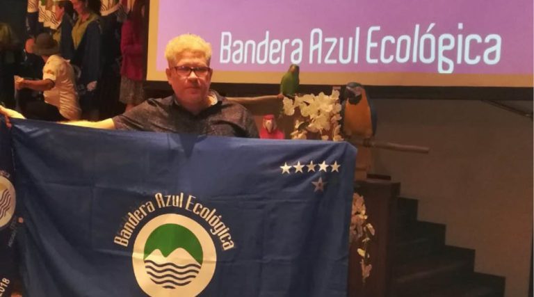 La Fortuna, CITTED-UNED, and UNED Sarapiquí Were Awarded with Ecological Blue Flag