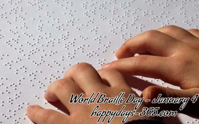 January 4th: Commemoration of “World Braille Day”