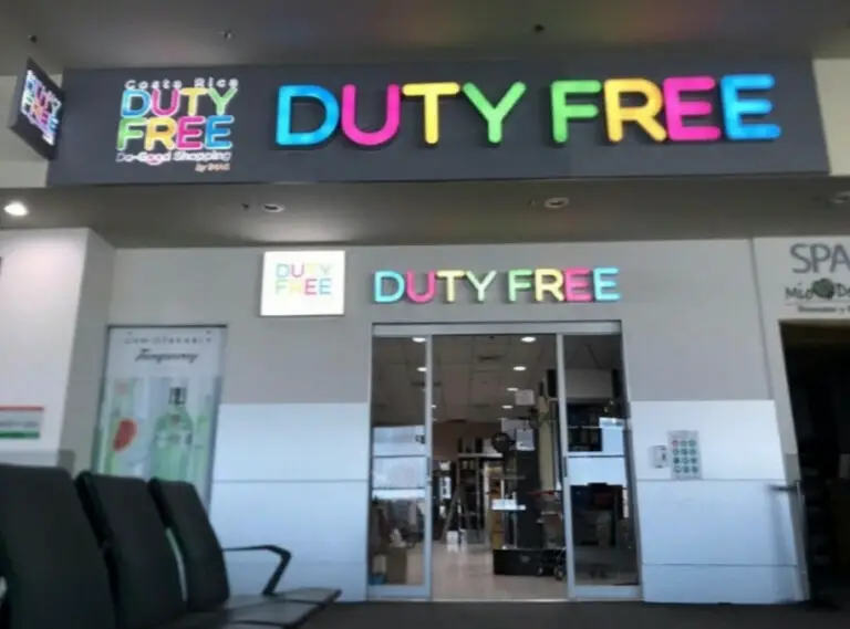 As of November 1st, “Duty-Free” Stores in Costa Rica are Allowed to Operate 100% again