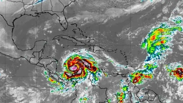 Central America Receiving the Onslaught of a New Hurricane