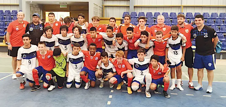 The Success of The Costa Rican Indoor Soccer Team Is Forged With The Sacrifice Of Hardworking Young Men