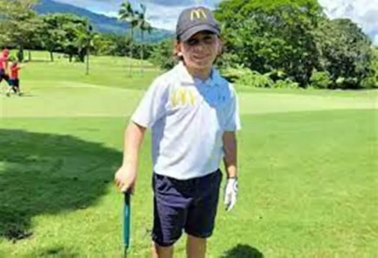 7-Year-Old Costa Rican Boy Will Represent The Country At The Golf World Cup