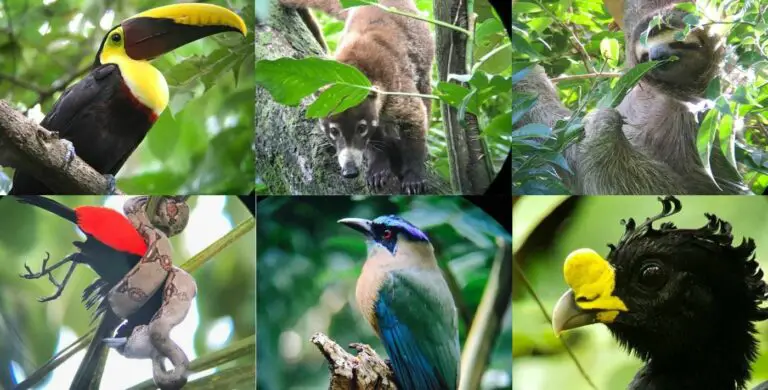6 Emblematic Animals of Costa Rica