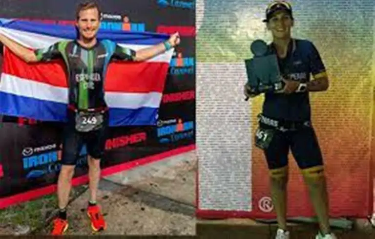 With The Best Times Registered Two Costa Ricans Athletes Make History At Ironman Competition