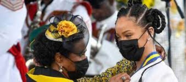 The New Republic of Barbados Names Rihanna A National Heroine