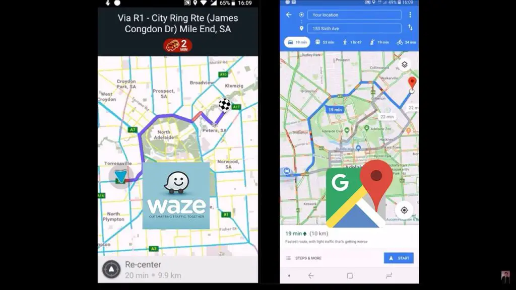 Waze Vs Google Maps: What Are The Differences.