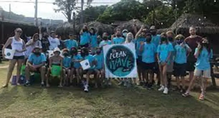 TamarindoTakes Action to Clean the Beach