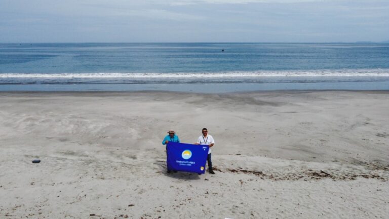 Cabuyal Beach Is Awarded for the First Time with the Ecological Blue Flag