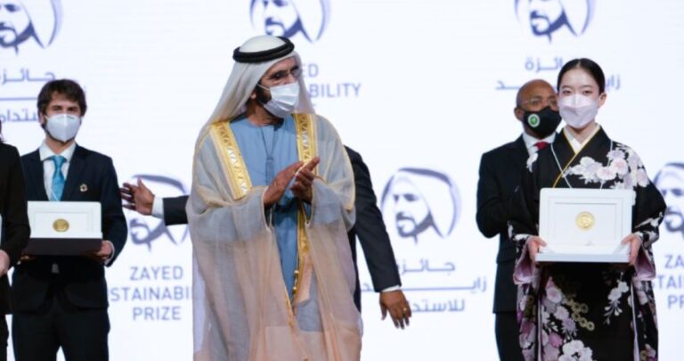 Zayed Sustainability Prize Will Award US$3 Million To Sustainable Initiatives