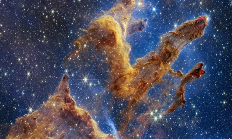 Iconic ‘Pillars of Creation’ Captured by the  James Webb Telescope