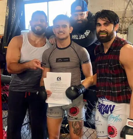 André Barquero,the Tico Champion of Mixed Martial Arts Heading to UFC