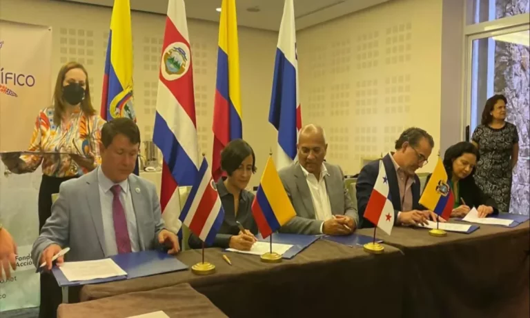 Colombia, Ecuador, Panama and Costa Rica Sign Agreement to Protect the Marine Corridor in the Pacific Ocean.