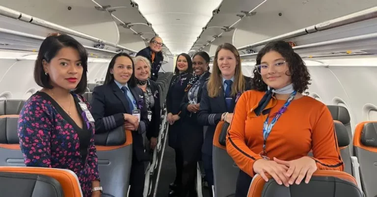 Guanacaste Airport Received for the First Time a 100% Female Crew Flight