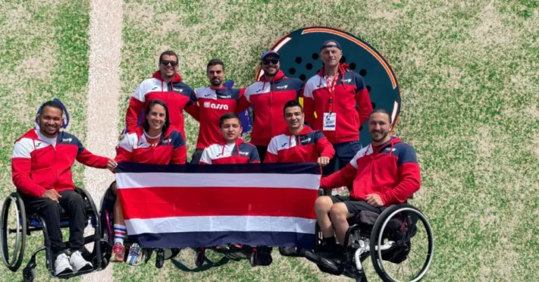 Costa Rica Obtains a Historic Fifth Place in the Wheelchair Paddle World Cup